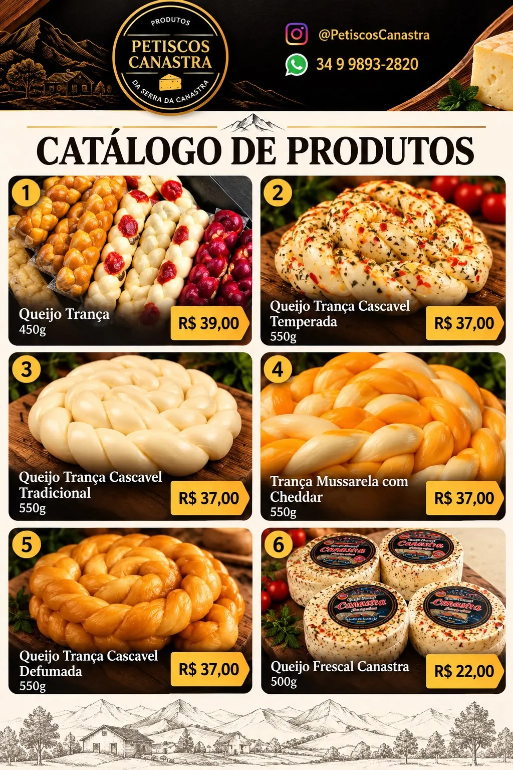 Catálogo de Produtos — tranças e frescal