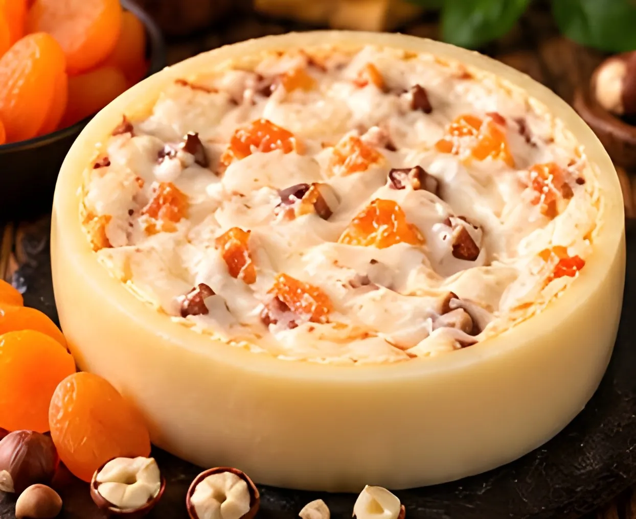 Queijo Trufado Requeijão com Damasco e Avelã — 350g